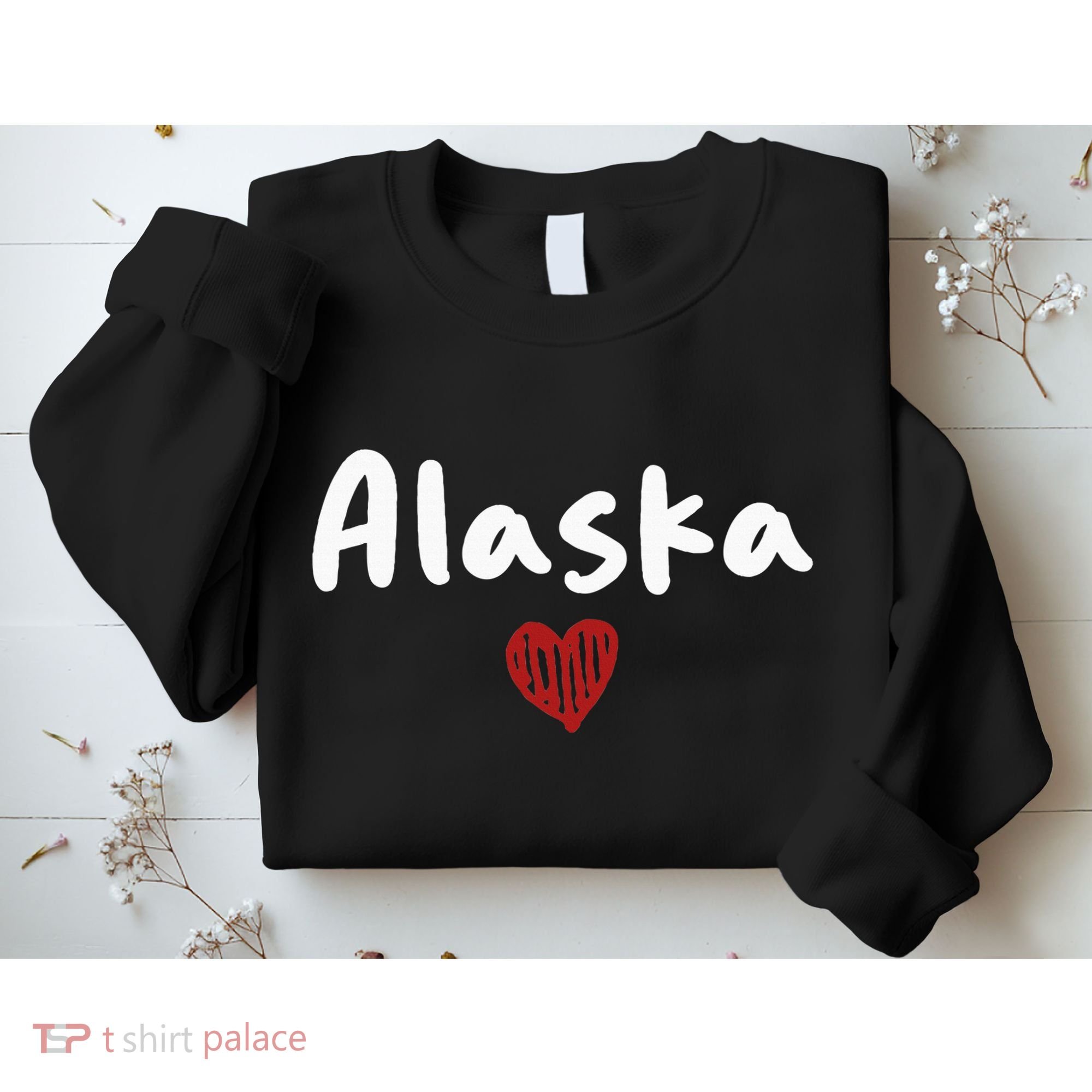 Alaska I Love Alaska Classic Sweatshirt
