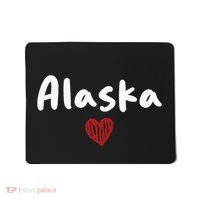 Alaska I Love Alaska Classic Mousepad thumb 0