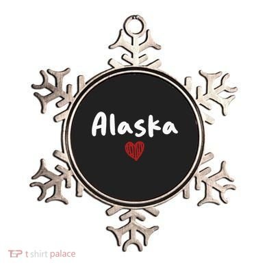 Alaska I Love Alaska Classic Ornament