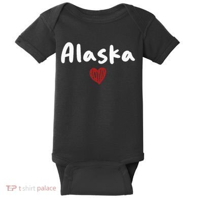 Alaska I Love Alaska Classic Baby Bodysuit