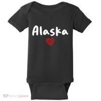 Alaska I Love Alaska Classic Baby Bodysuit thumb 0