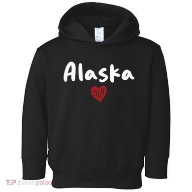 Alaska I Love Alaska Classic Toddler Hoodie
