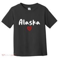 Alaska I Love Alaska Classic Toddler T-Shirt thumb 0