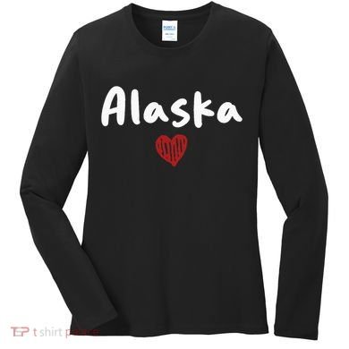 Alaska I Love Alaska Classic Women's Long Sleeve Shirt