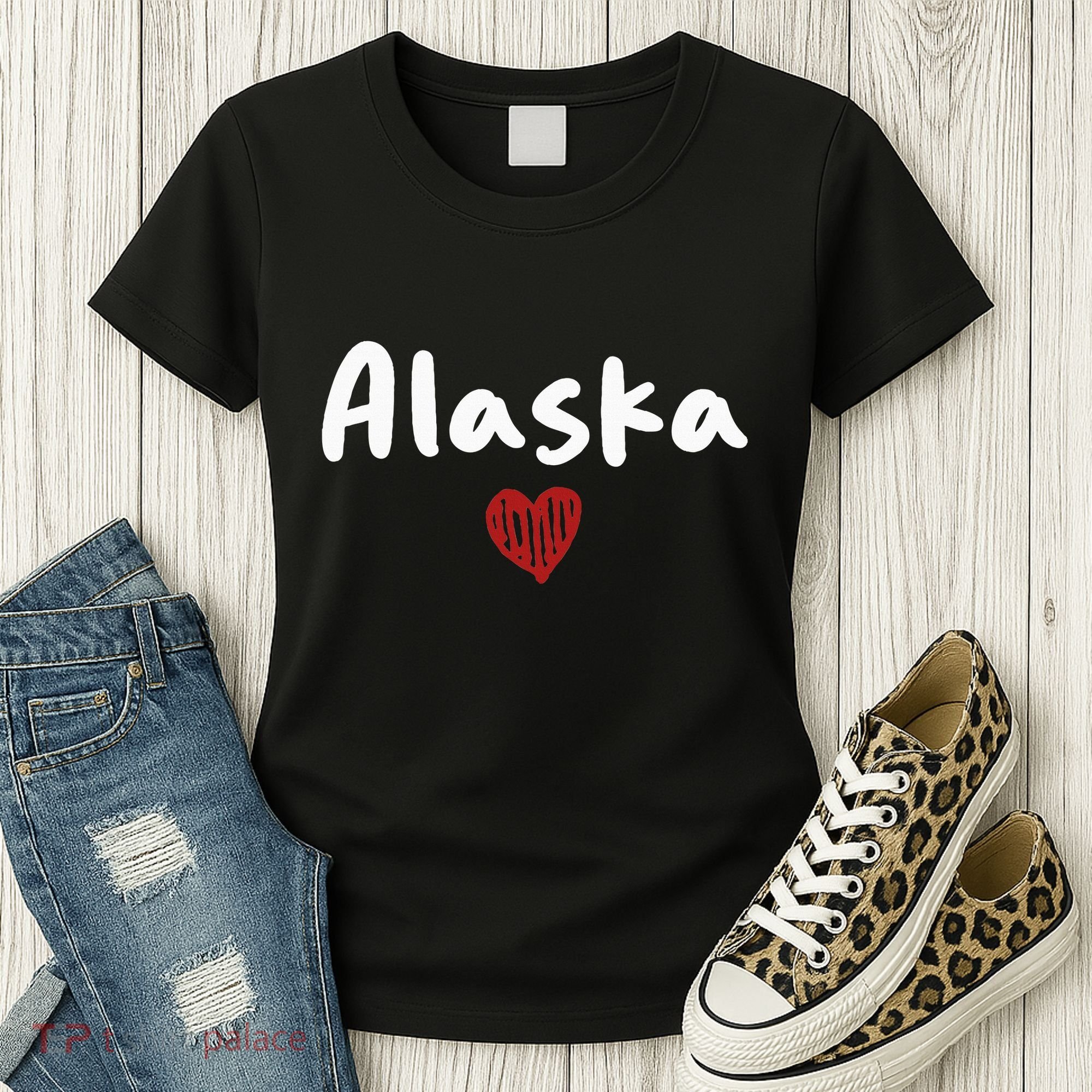 Alaska I Love Alaska Classic Women's T-Shirt