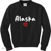 Alaska I Love Alaska Classic Kids Sweatshirt thumb 0