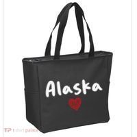 Alaska I Love Alaska Classic Tote Bag thumb 2