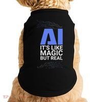 Ai Its Like Magic But Real Artificial Intelligence Geek Gift Doggie Tank thumb 0