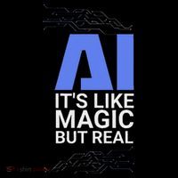 Ai Its Like Magic But Real Artificial Intelligence Geek Gift Mousepad thumb 1
