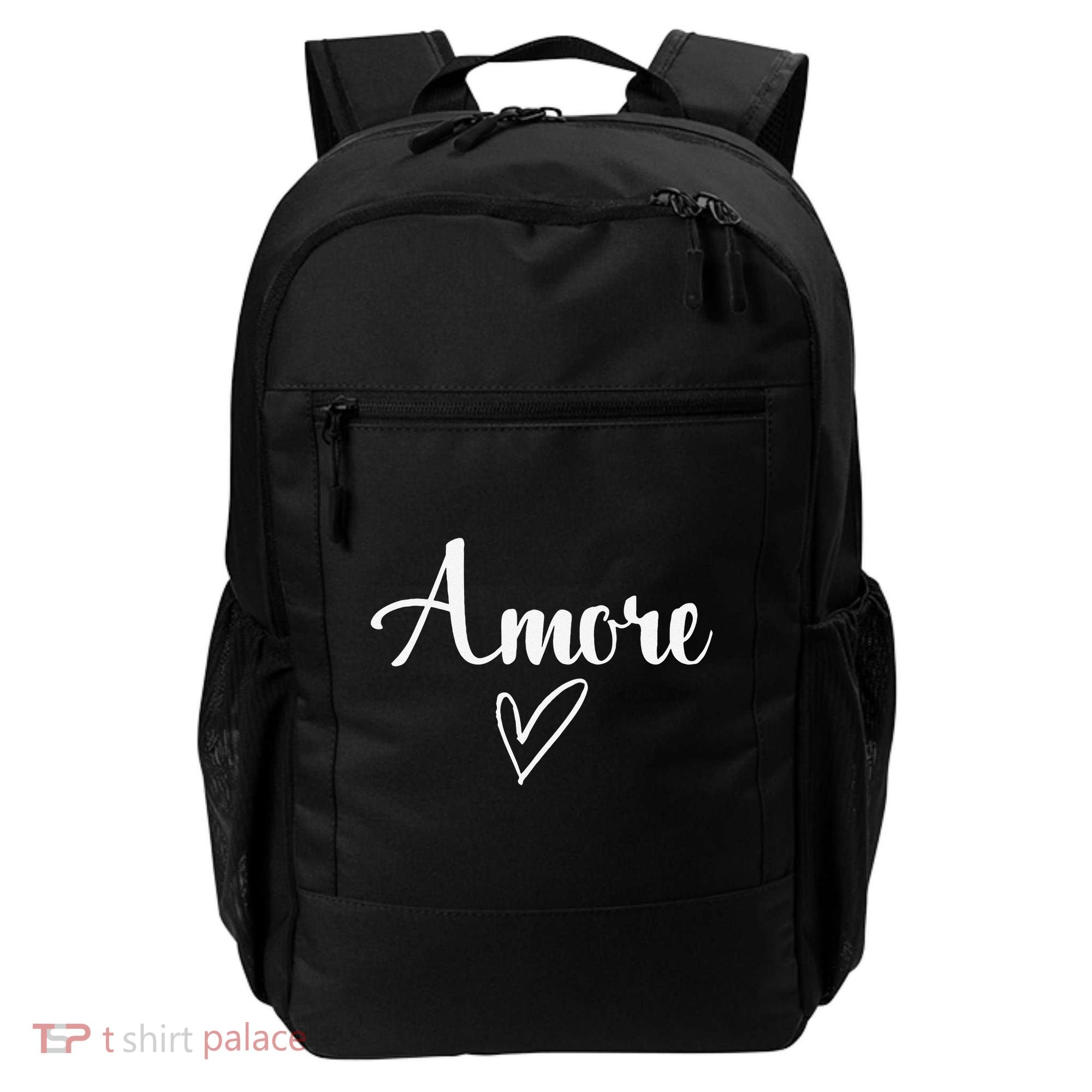Amore Italian Love Valentine's Day Backpack