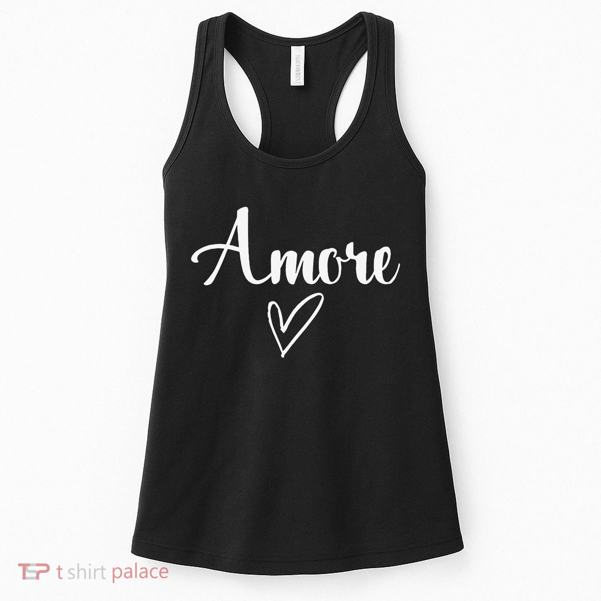 Amore Italian Love Valentine's Day Women's Tank Top