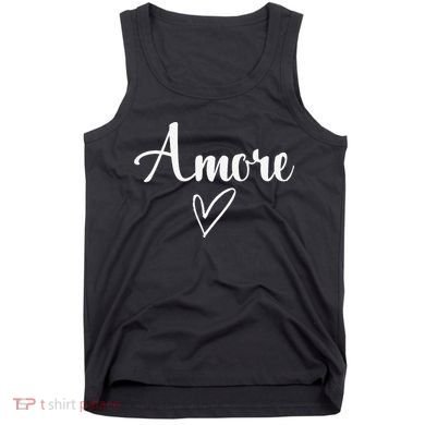 Amore Italian Love Valentine's Day Tank Top