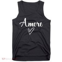 Amore Italian Love Valentine's Day Tank Top thumb 0
