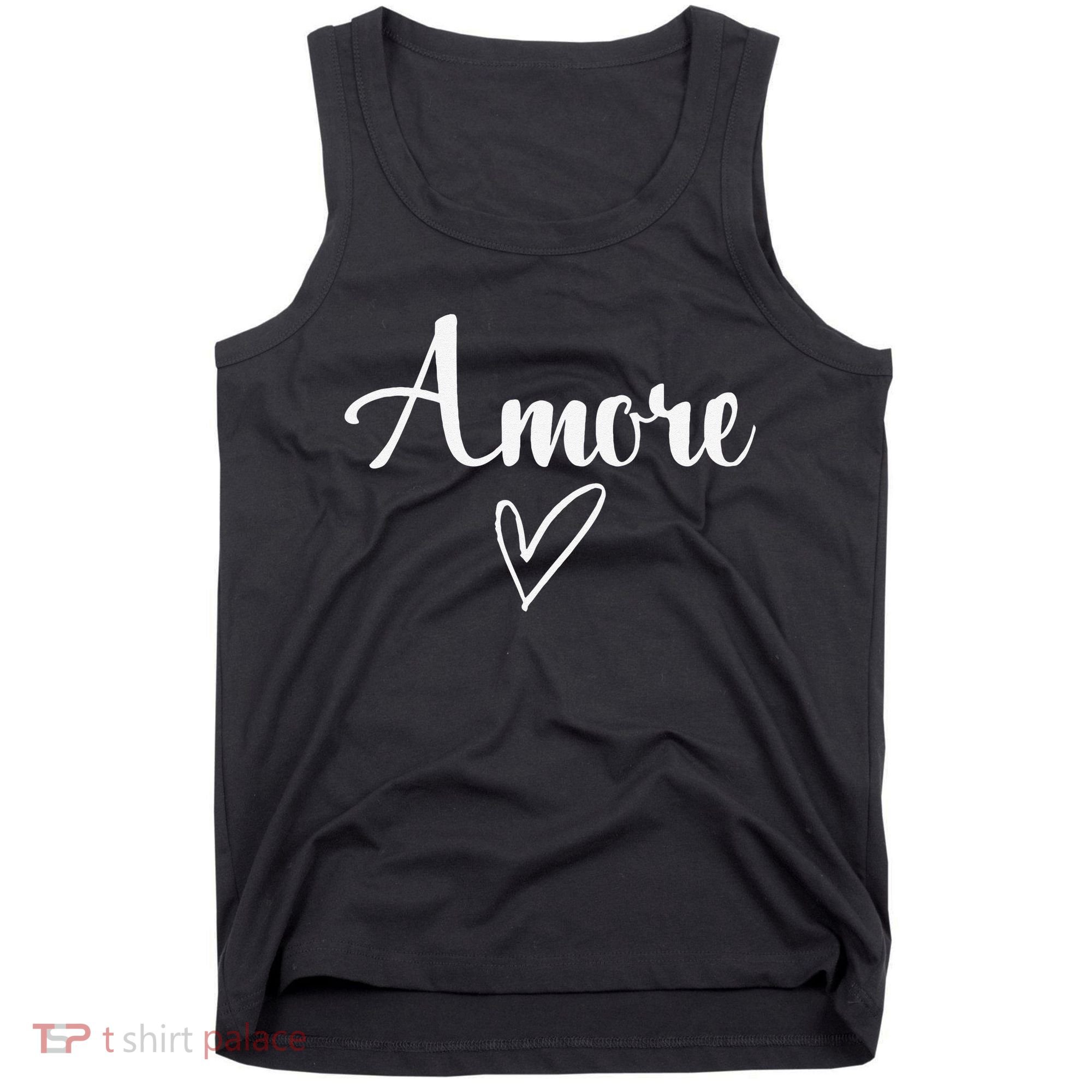 Amore Italian Love Valentine's Day Tank Top