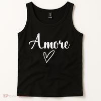 Amore Italian Love Valentine's Day Tank Top thumb 2