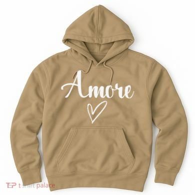 Amore Italian Love Valentine's Day Hoodie