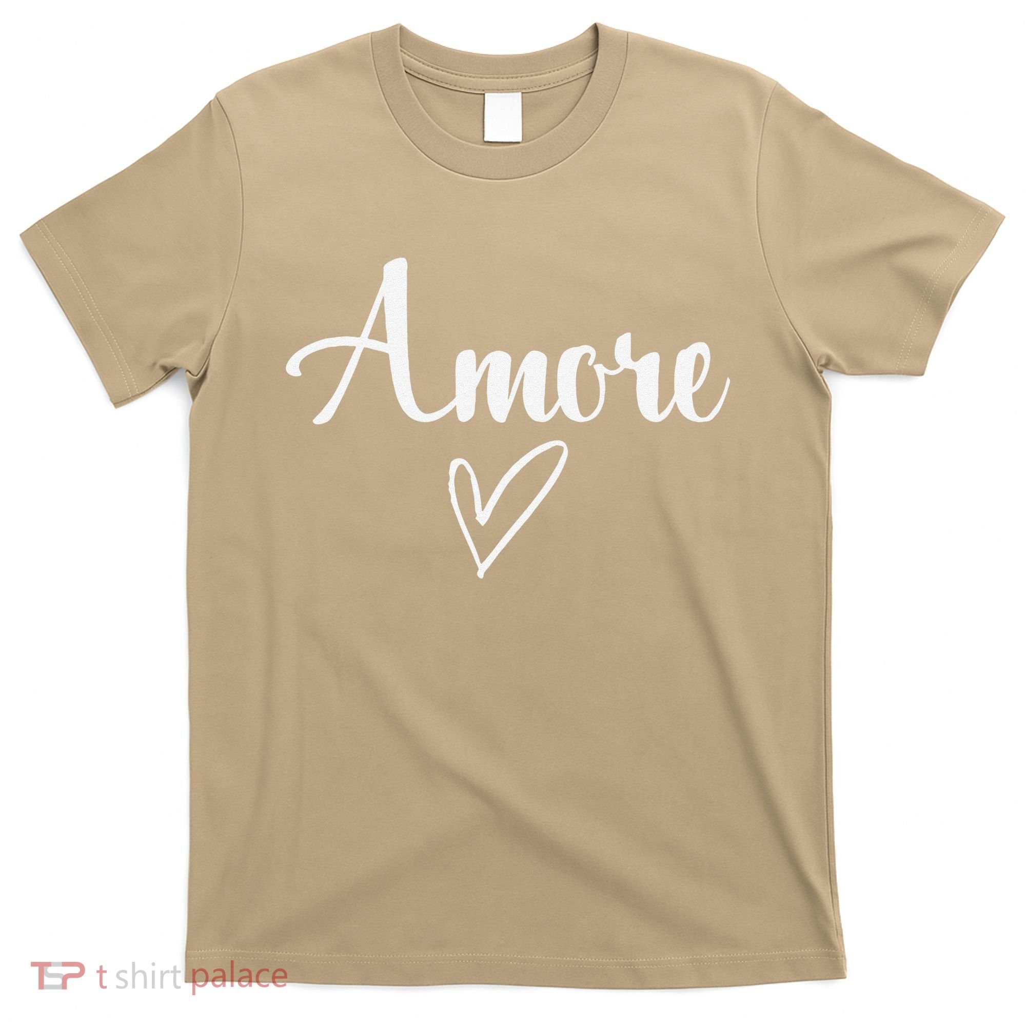 Amore Italian Love Valentine's Day T-Shirt