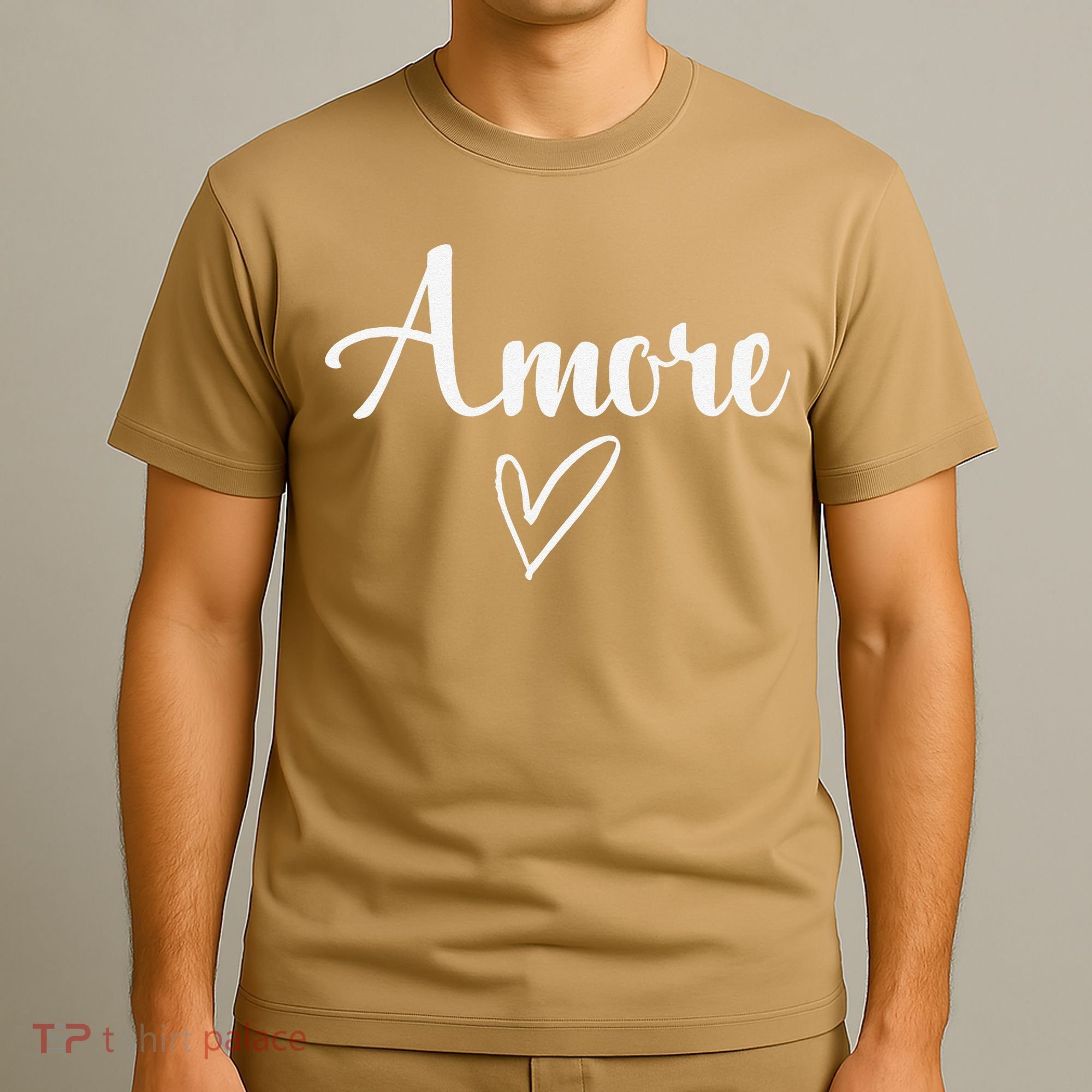 Amore Italian Love Valentine's Day T-Shirt