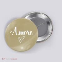 Amore Italian Love Valentine's Day Button thumb 0