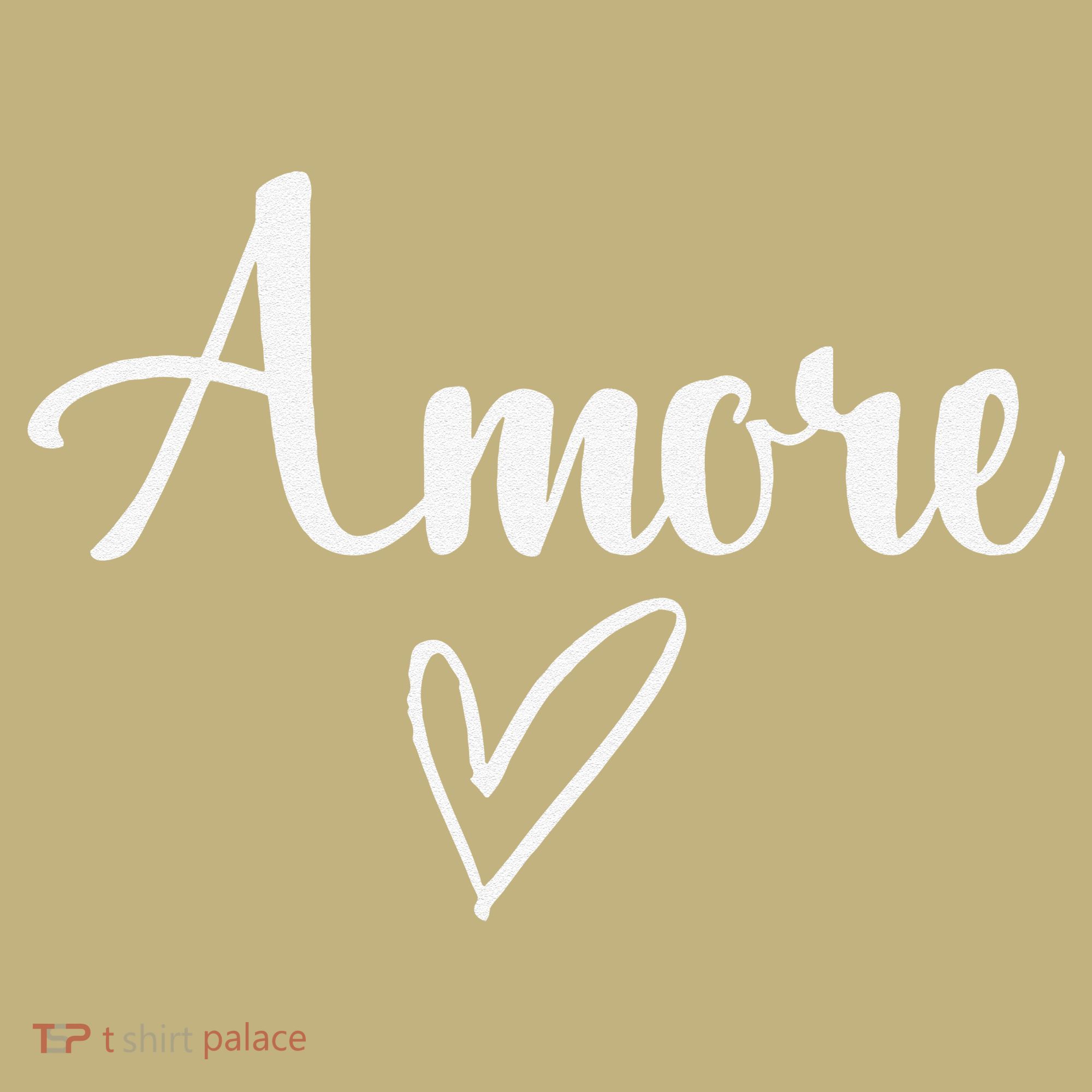 Amore Italian Love Valentine's Day Mousepad