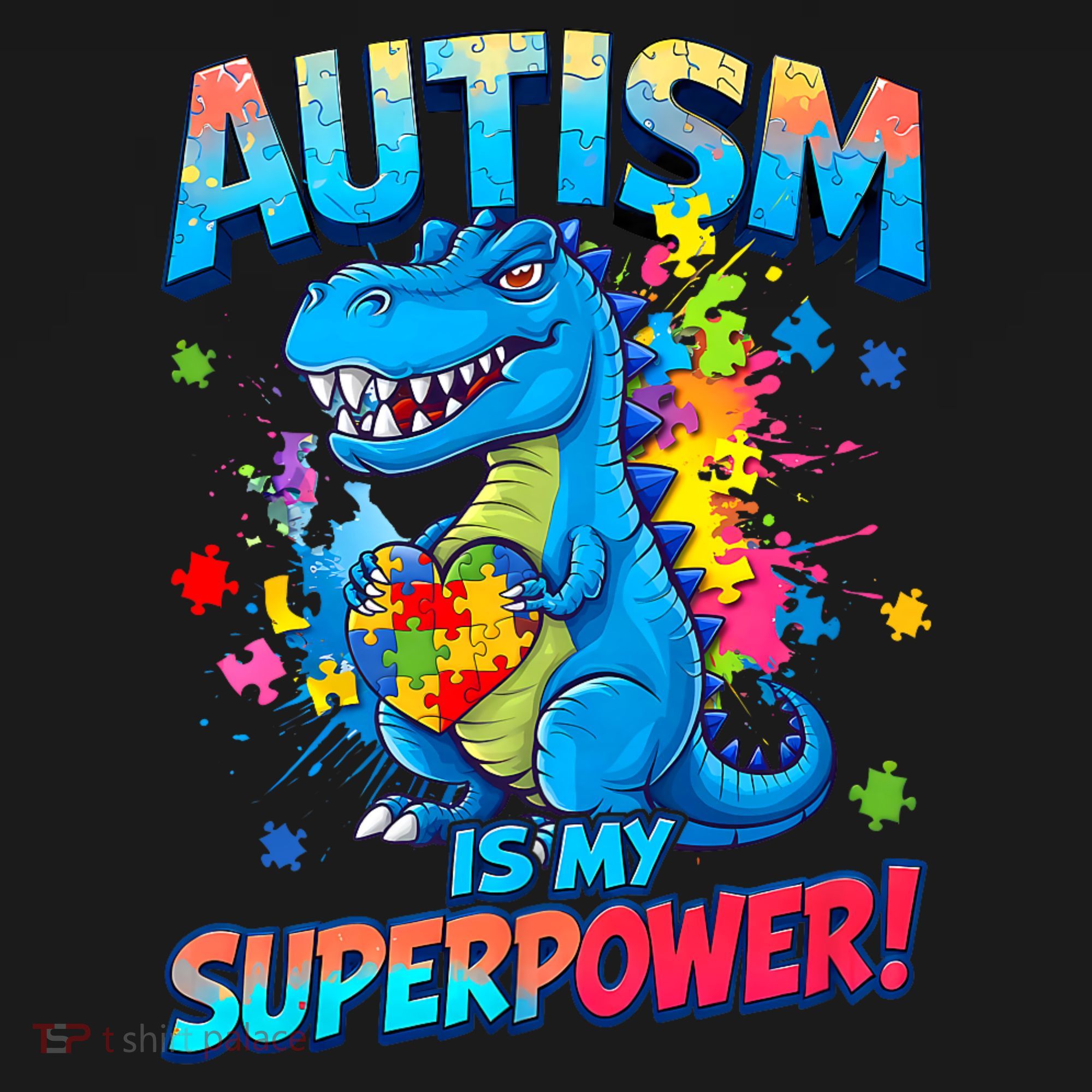 Autism Is My Superpower Dinosaur  Autism Awareness Visor