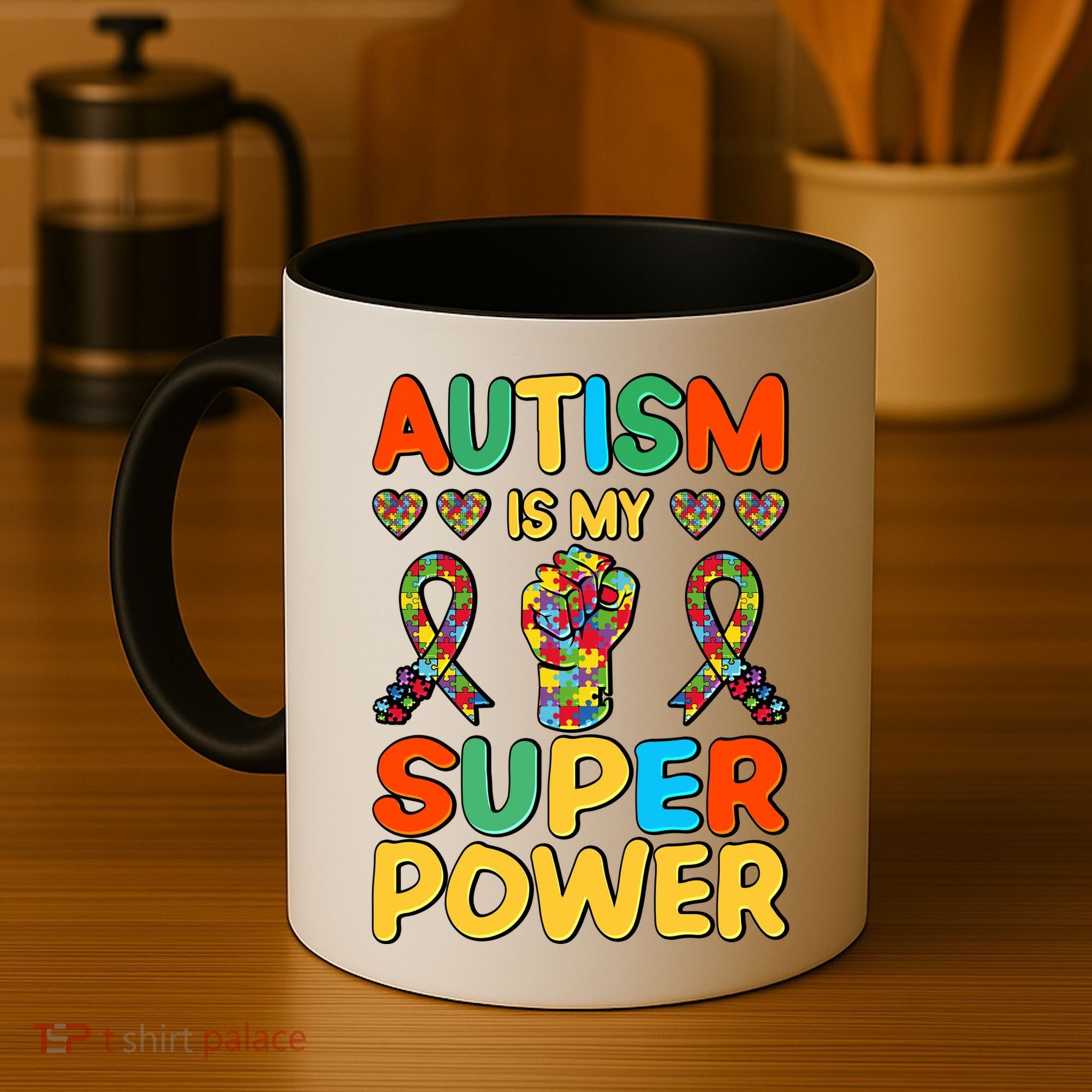 Autism Is My Super Power Coffee Mug