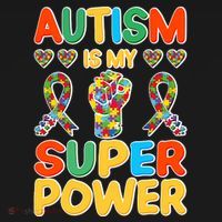 Autism Is My Super Power Pajama Set thumb 2