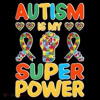 Autism Is My Super Power Women's Hoodie thumb 2