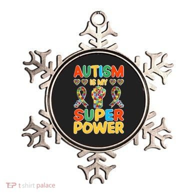 Autism Is My Super Power Ornament