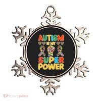 Autism Is My Super Power Ornament thumb 0