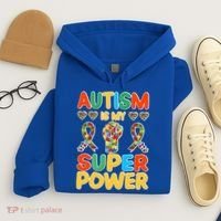 Autism Is My Super Power Hoodie thumb 4
