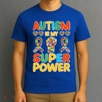 Autism Is My Super Power T-Shirt thumb 3