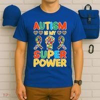 Autism Is My Super Power T-Shirt thumb 6