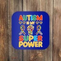 Autism Is My Super Power Coaster thumb 0