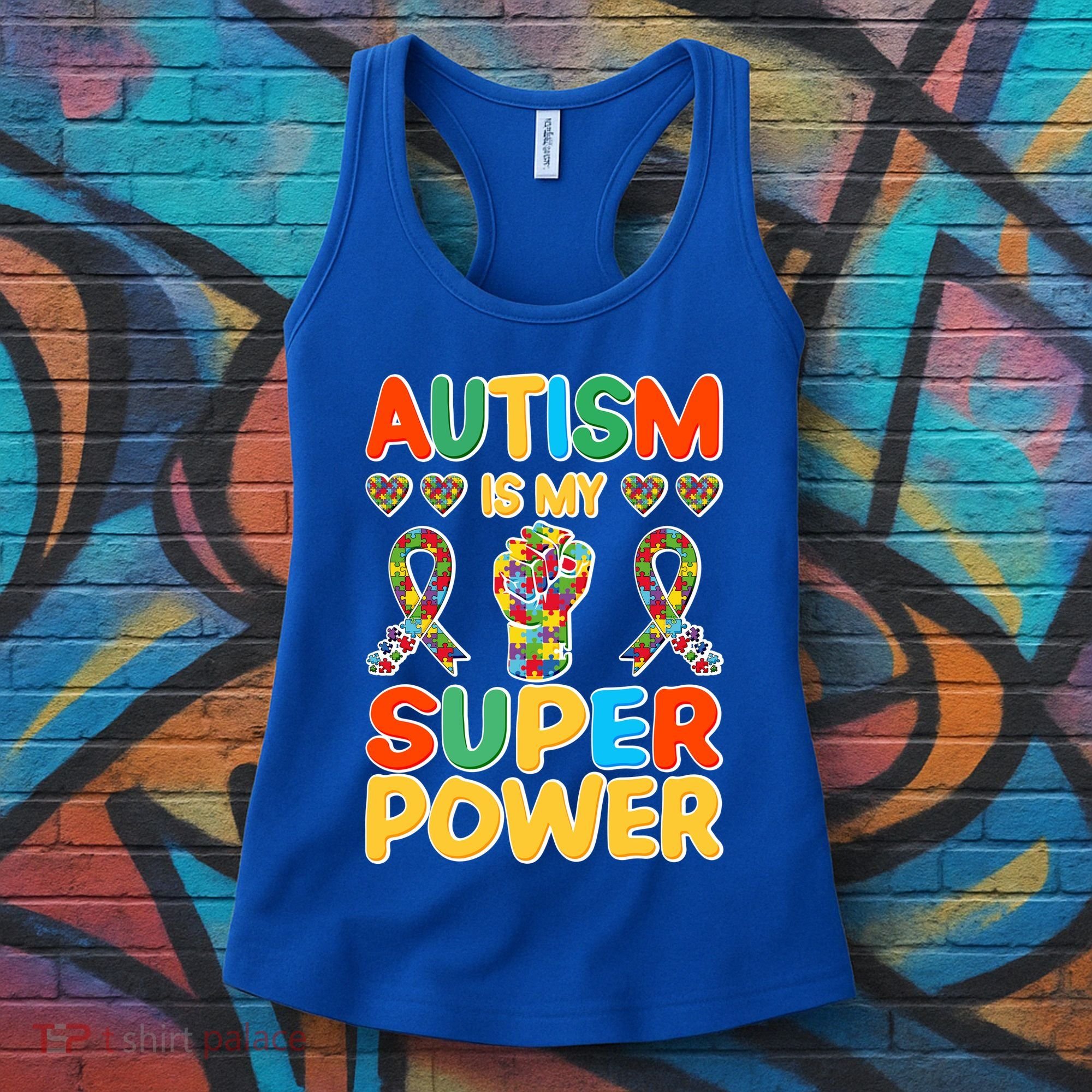 Autism Is My Super Power Women's Tank Top