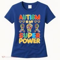 Autism Is My Super Power Women's T-Shirt thumb 0