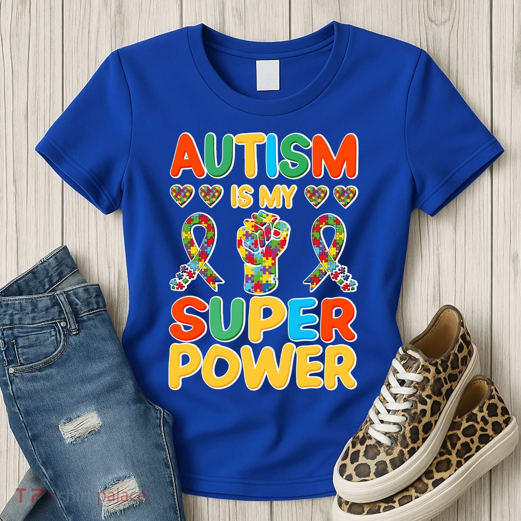 Autism Is My Super Power Women's T-Shirt