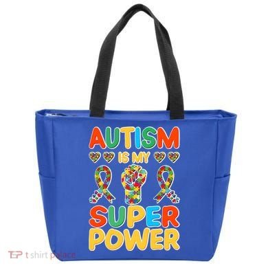 Autism Is My Super Power Tote Bag
