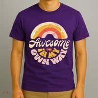Awesome In My Own Way Vintage T-Shirt thumb 3