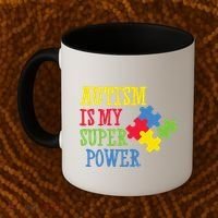 Autism Is My Super Power Coffee Mug thumb 2