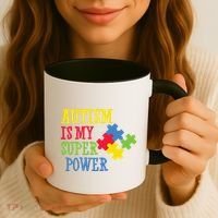 Autism Is My Super Power Coffee Mug thumb 3