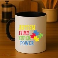 Autism Is My Super Power Coffee Mug thumb 4