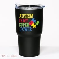 Autism Is My Super Power Tumbler thumb 0