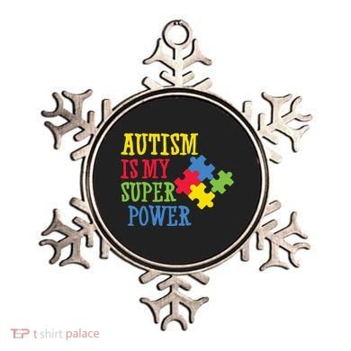 Autism Is My Super Power Ornament