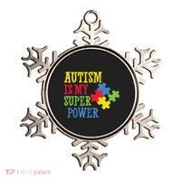 Autism Is My Super Power Ornament thumb 0