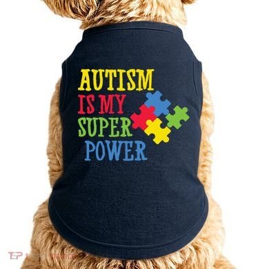 Autism Is My Super Power Doggie Tank