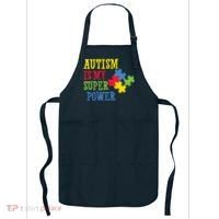 Autism Is My Super Power Apron thumb 0