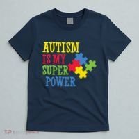 Autism Is My Super Power T-Shirt thumb 5