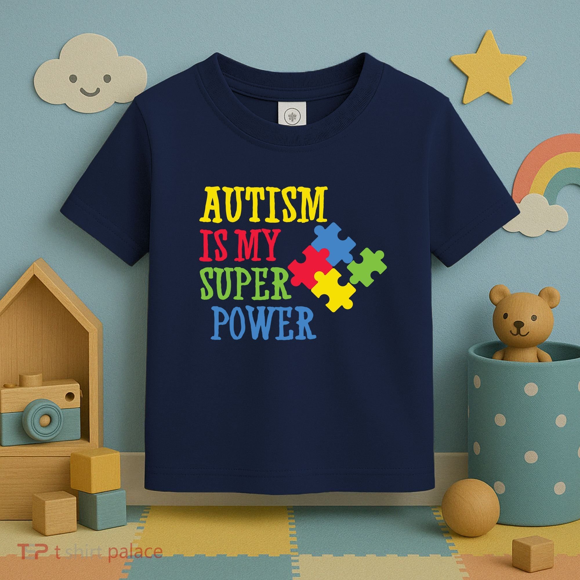 Autism Is My Super Power Toddler T-Shirt