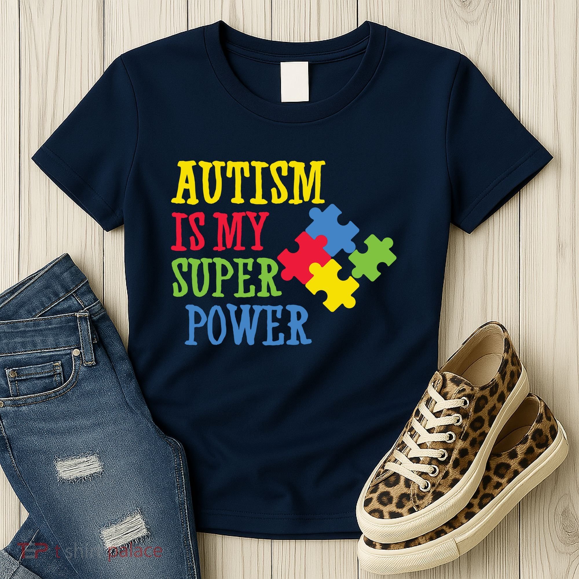 Autism Is My Super Power Women's T-Shirt